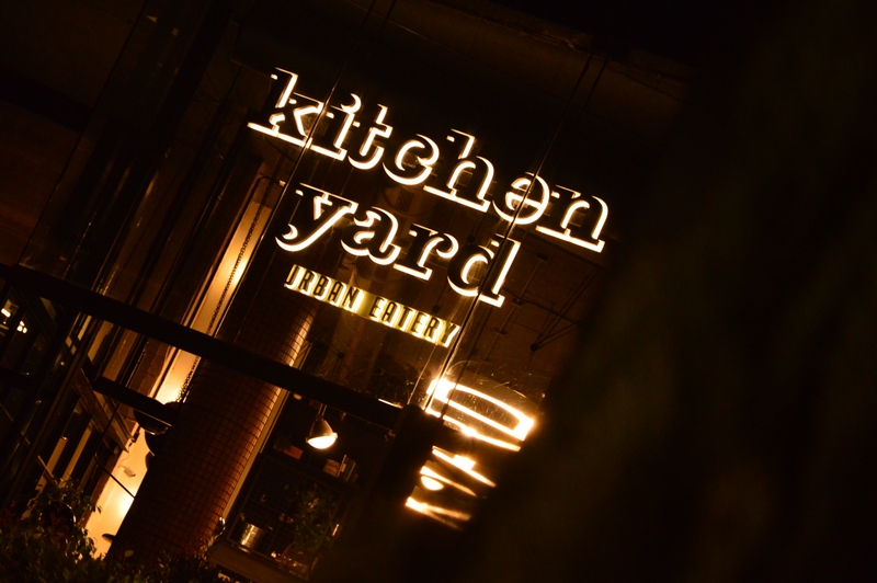 Kitchen Yard on Saturday Night